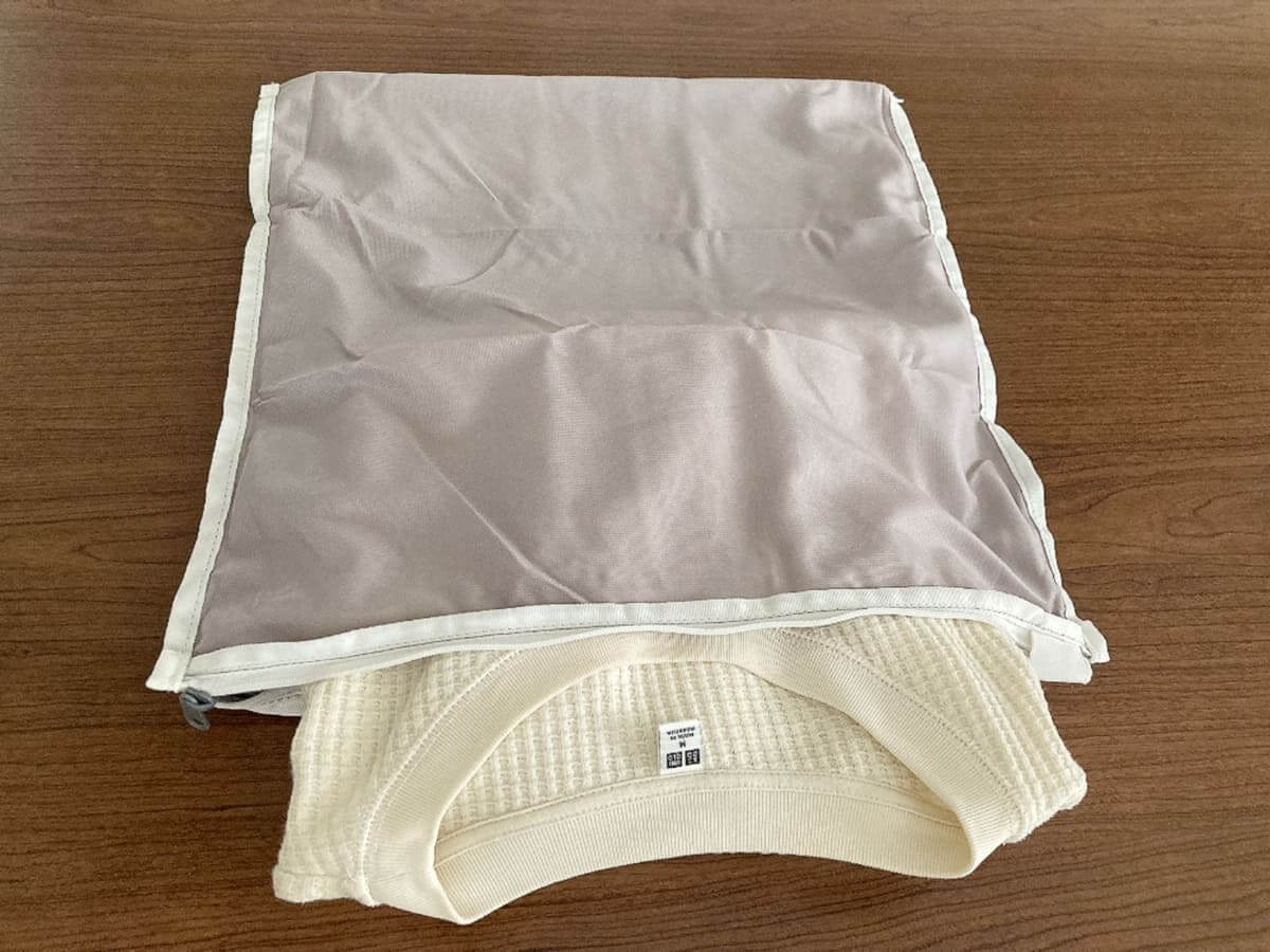 無印良品「ポリエステル両面使える洗濯ネット 平型」