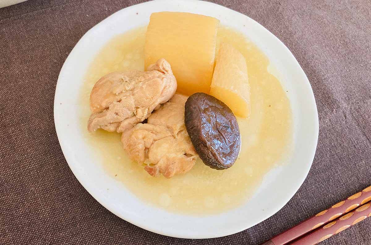 栗原はるみさん「大根と鶏肉の煮もの」