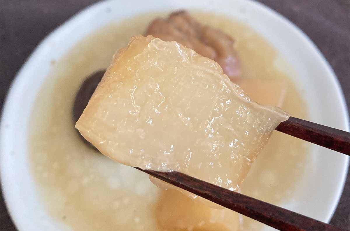 栗原はるみさん「大根と鶏肉の煮もの」