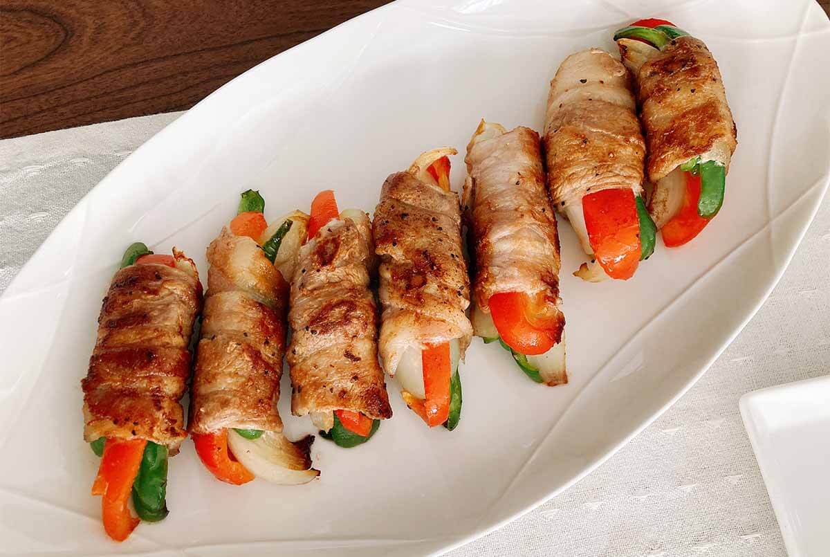 タサン志麻さん「肉巻き（豚バラ肉＆野菜）」