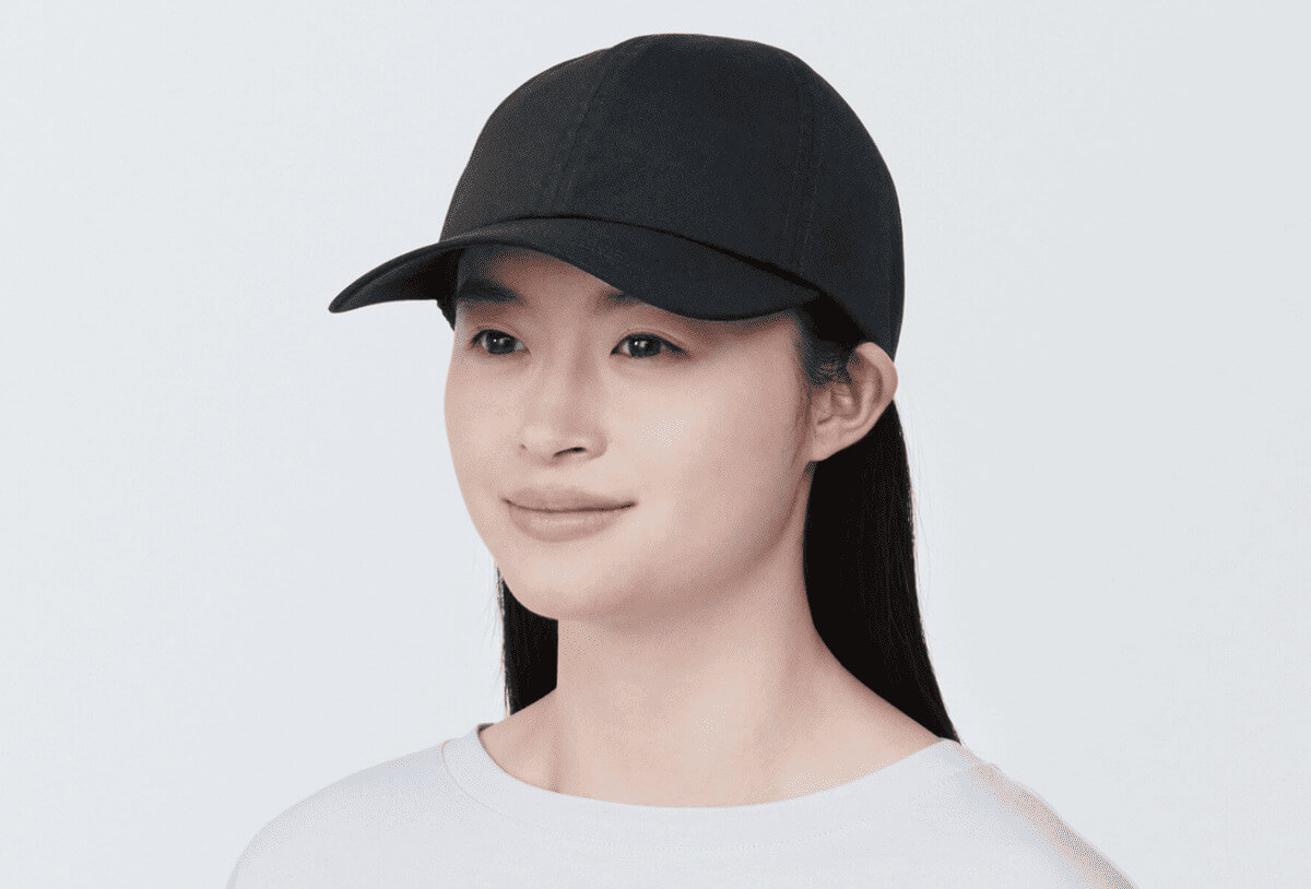 無印良品風を通す　ちいさくまとまる　キャップ