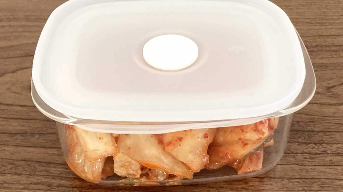 無印「バルブ付き密閉保存容器」