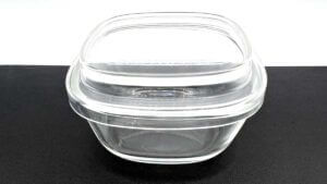 無印良品「蓋をしたままレンジで使える 耐熱ガラス容器 小鉢型」