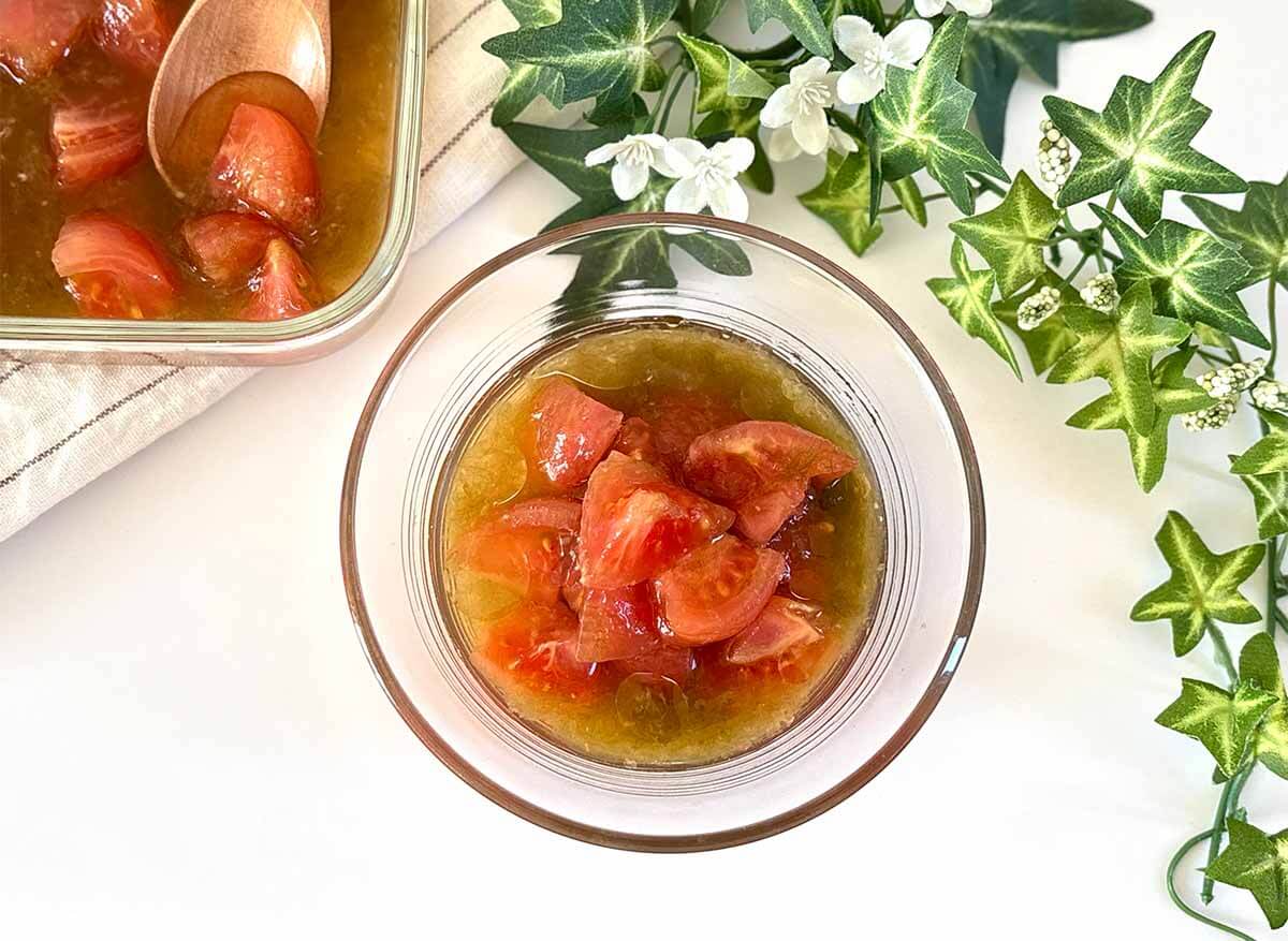 和田明日香さん「トマトのおひたし」