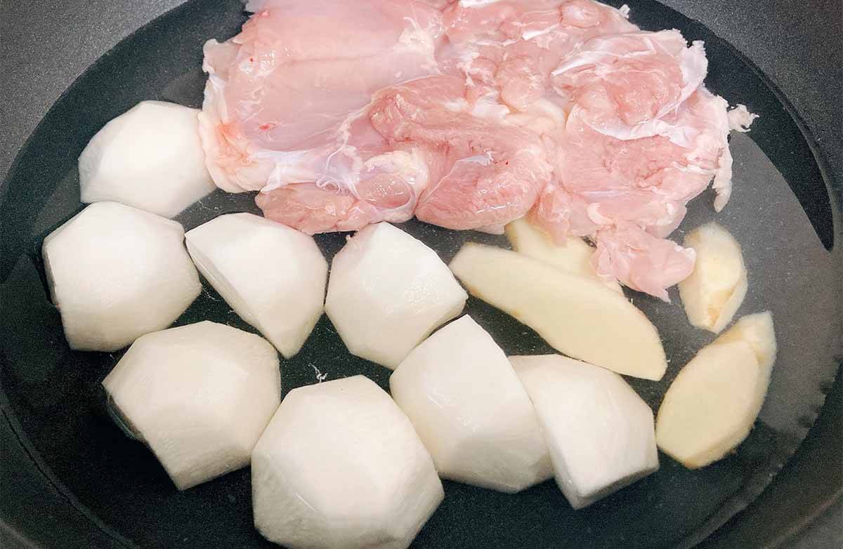 長谷川あかりさん「鶏肉とカブのねぎ塩あんかけ」