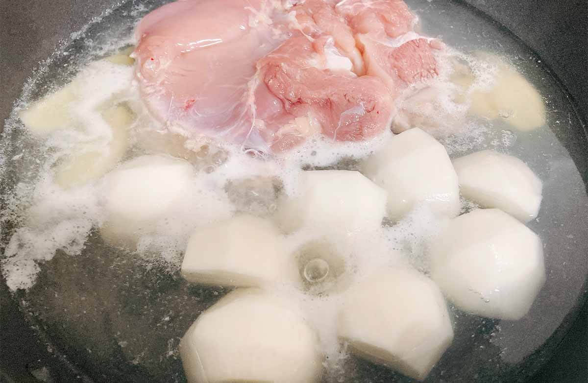 長谷川あかりさん「鶏肉とカブのねぎ塩あんかけ」