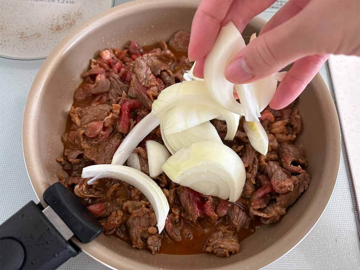 栗原はるみさん「トマトのプルコギ」