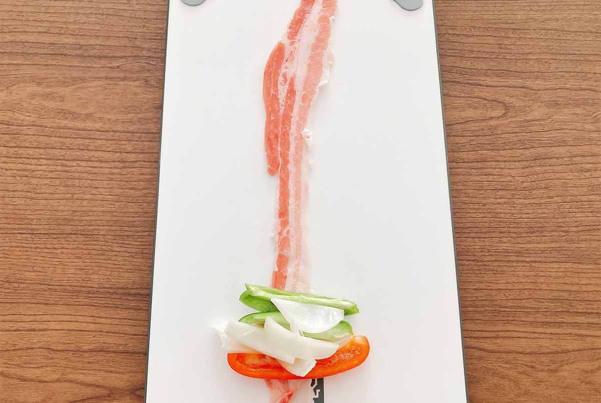 タサン志麻さん「肉巻き（豚バラ肉＆野菜）」