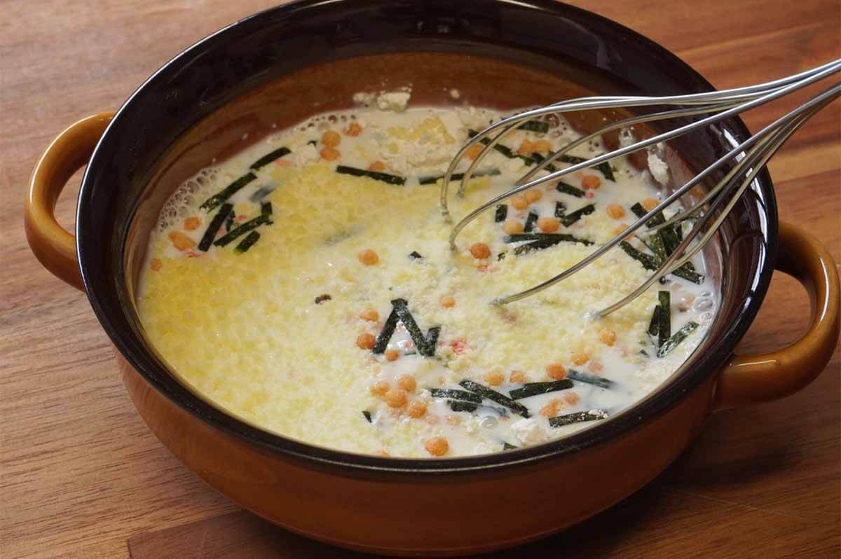 鮭茶漬けリゾット