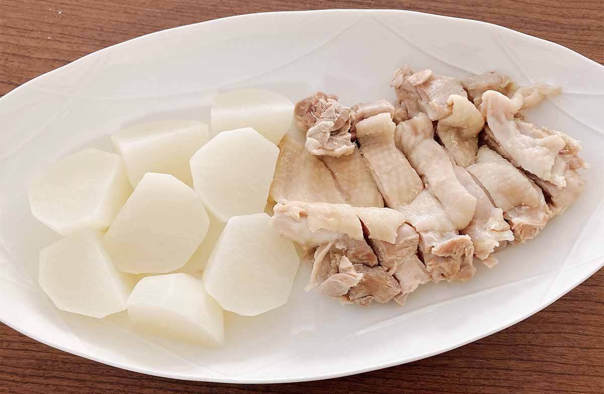 長谷川あかりさん「鶏肉とカブのねぎ塩あんかけ」