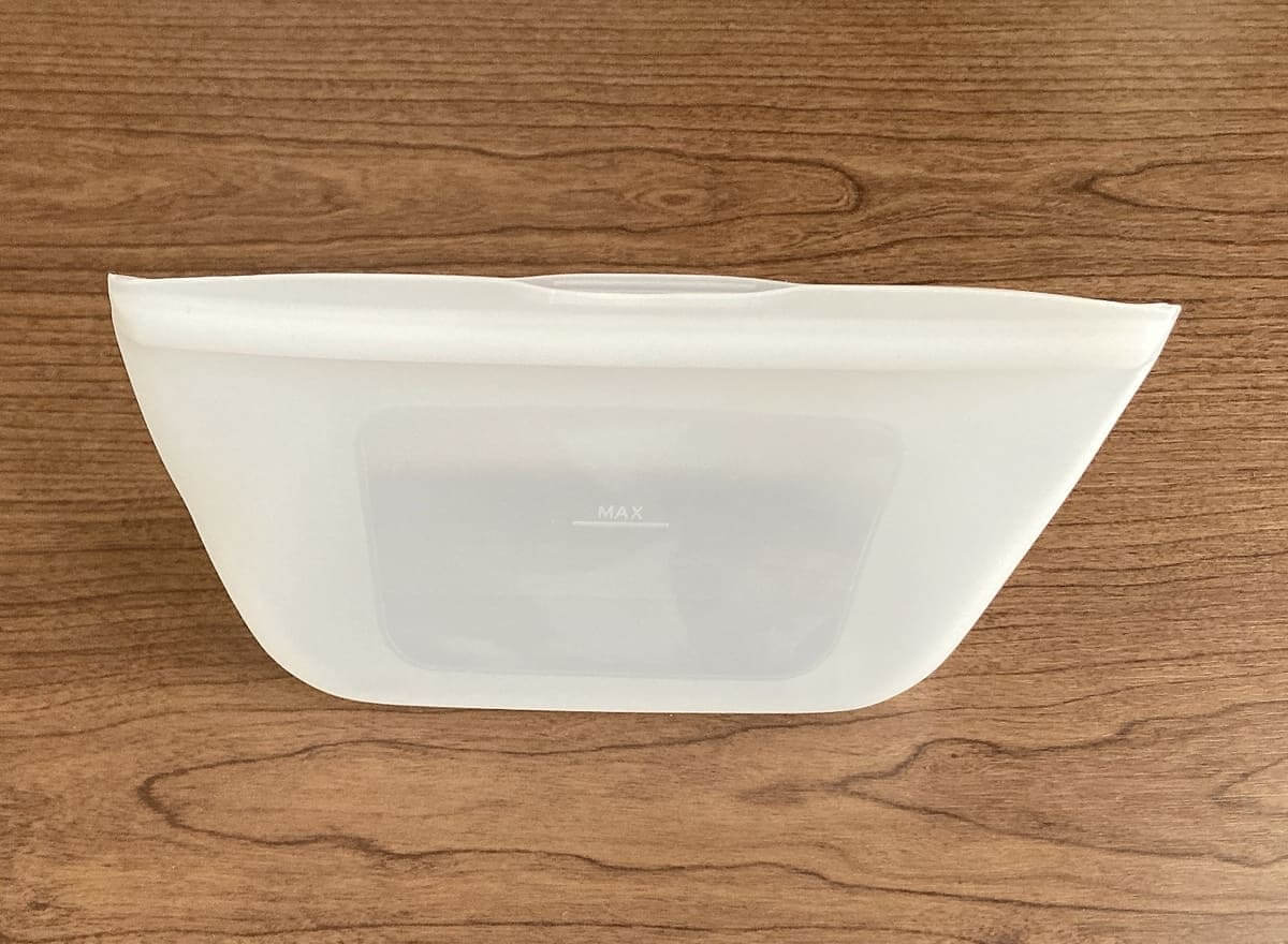 ダイソー「チャック式シリコーン保存袋」