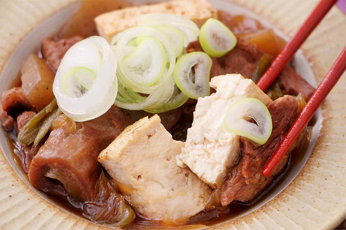 笠原将弘さん「牛すじ煮」