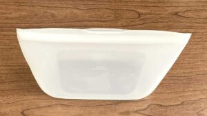 ダイソーチャック式シリコーン保存袋