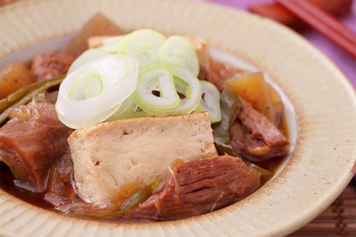 笠原将弘さん「牛すじ煮」