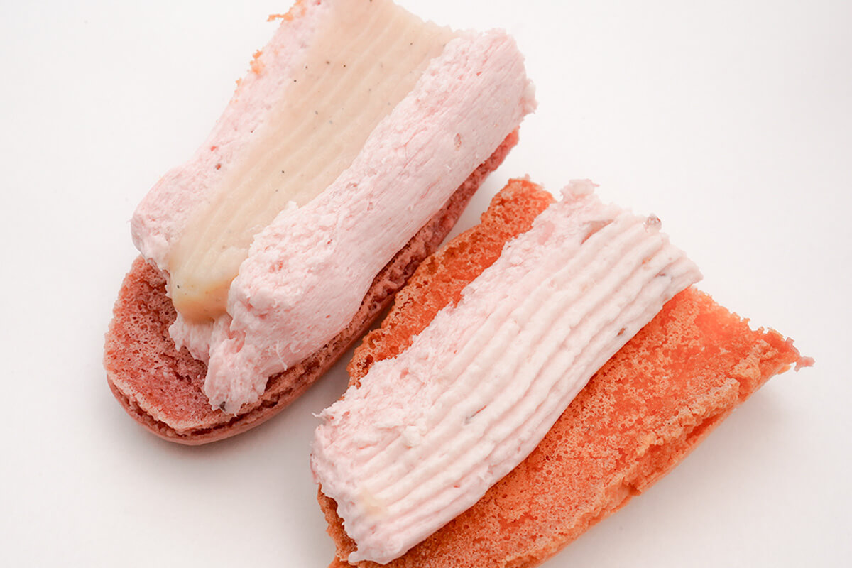 ファミリーマート「ピエール・エルメ アンソロジー監修 マカロンサンド イチゴ&バニラ」