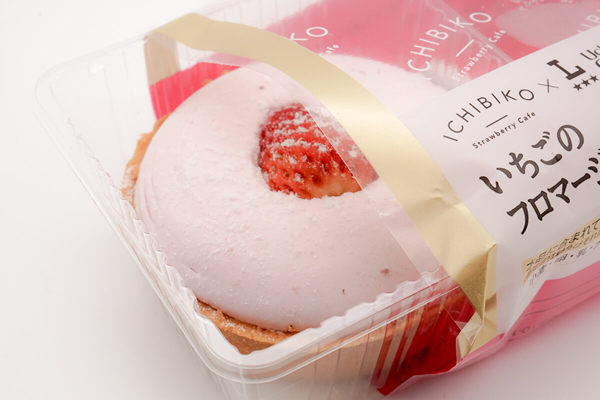 ローソンUchi Café×ICHIBIKO　いちごのフロマージュタルト