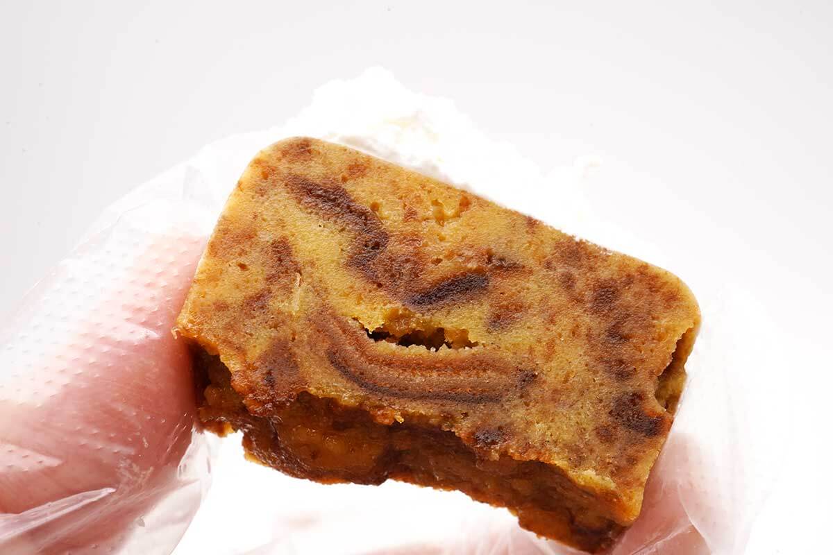 ローソンしっとりむぎゅっ！バナナケーキ