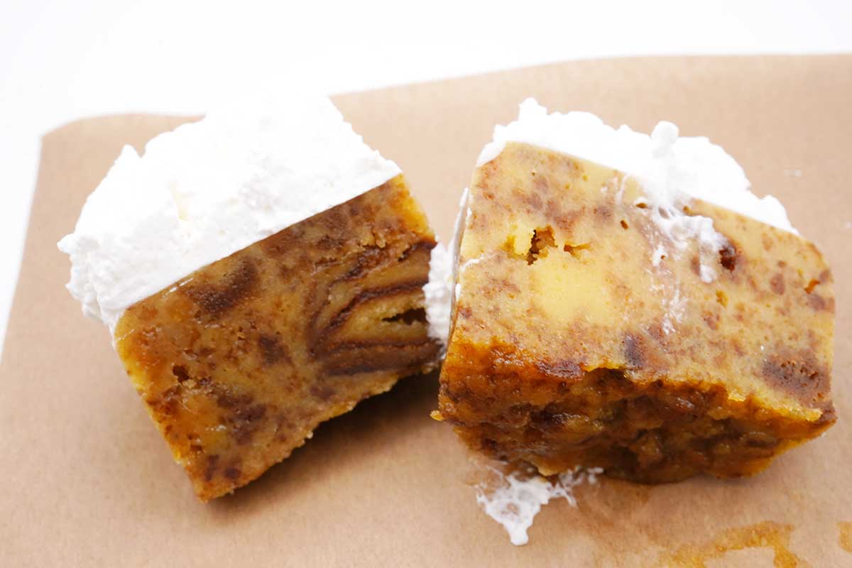 ローソンしっとりむぎゅっ！バナナケーキ