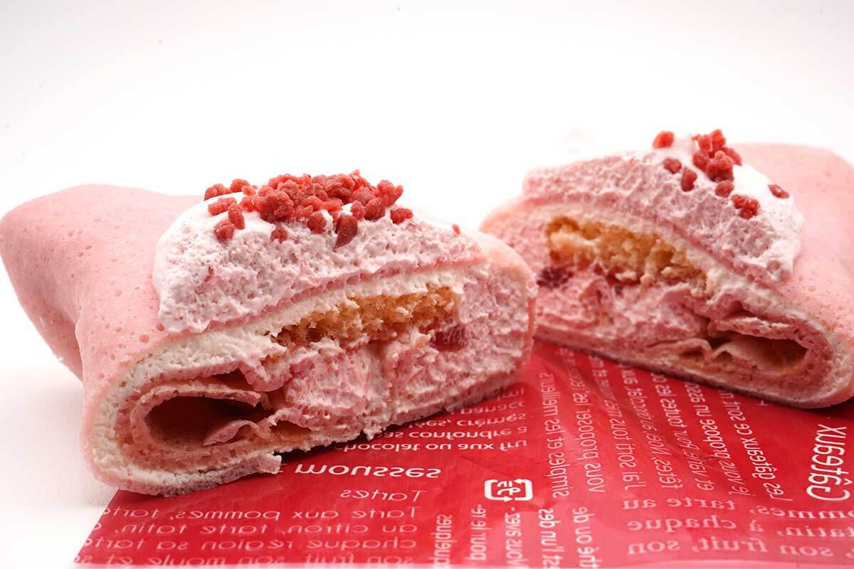 ローソン「Uchi Café×ICHIBIKO いちごショートケーキのクレープ」