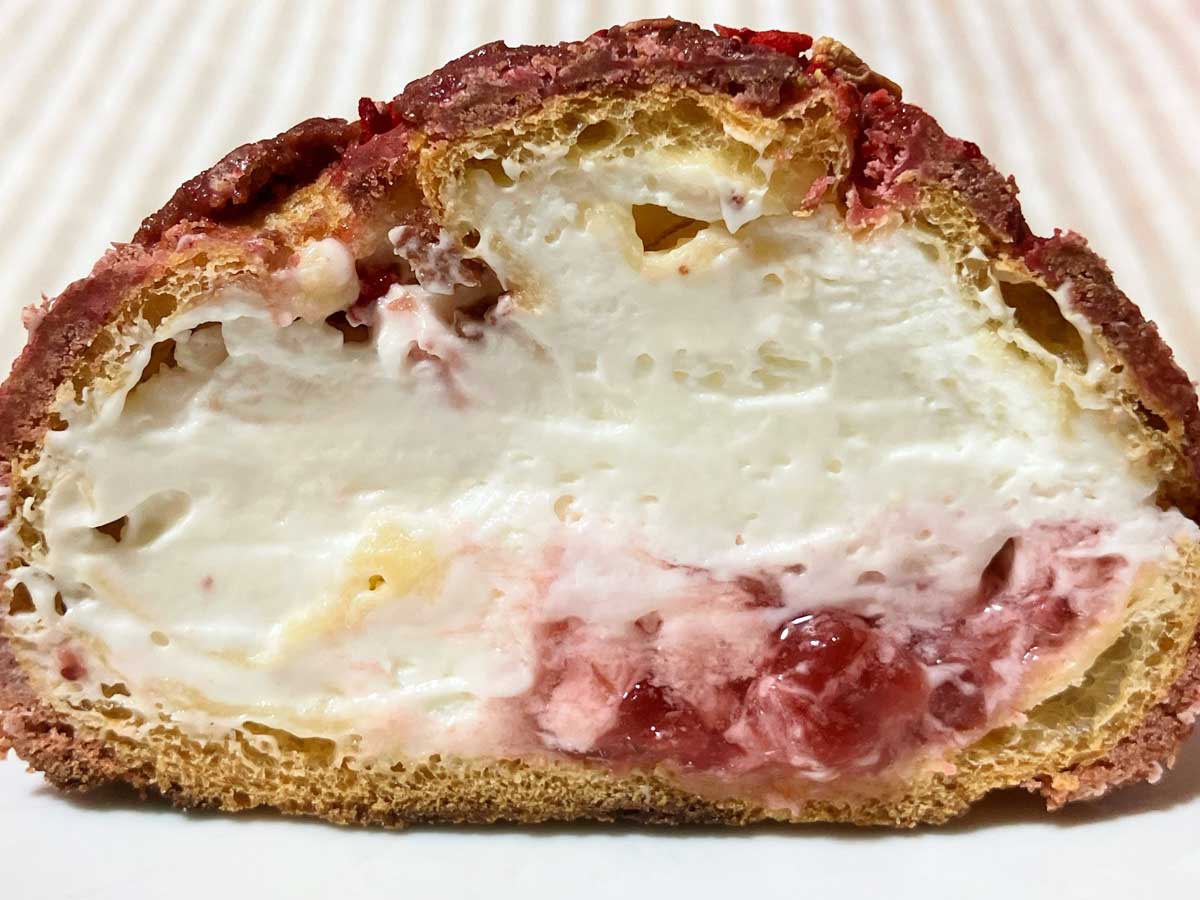 ローソン いちびこ いちごのクッキーシュー