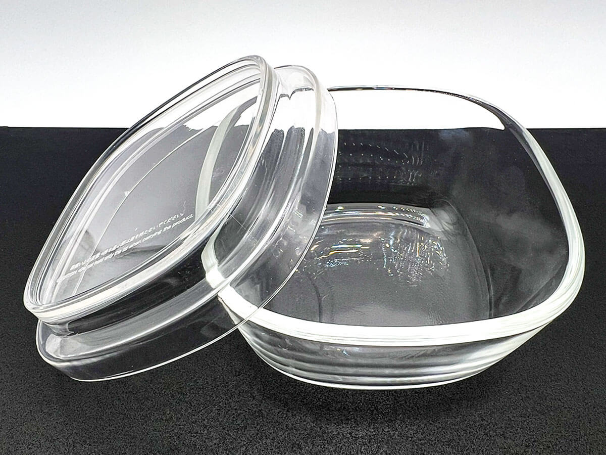 無印良品「蓋をしたままレンジで使える 耐熱ガラス容器 小鉢型」
