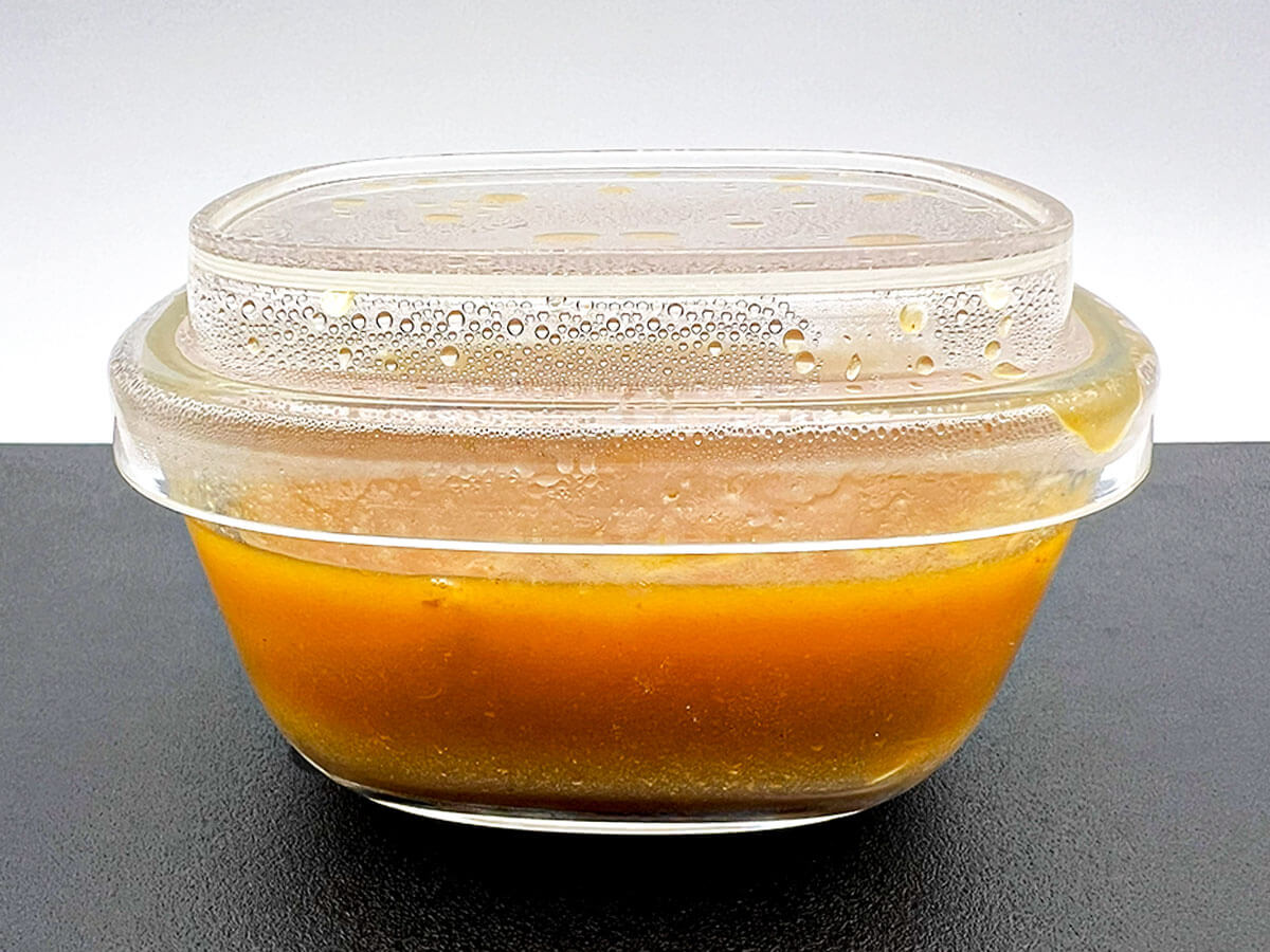 無印良品「蓋をしたままレンジで使える 耐熱ガラス容器 小鉢型」