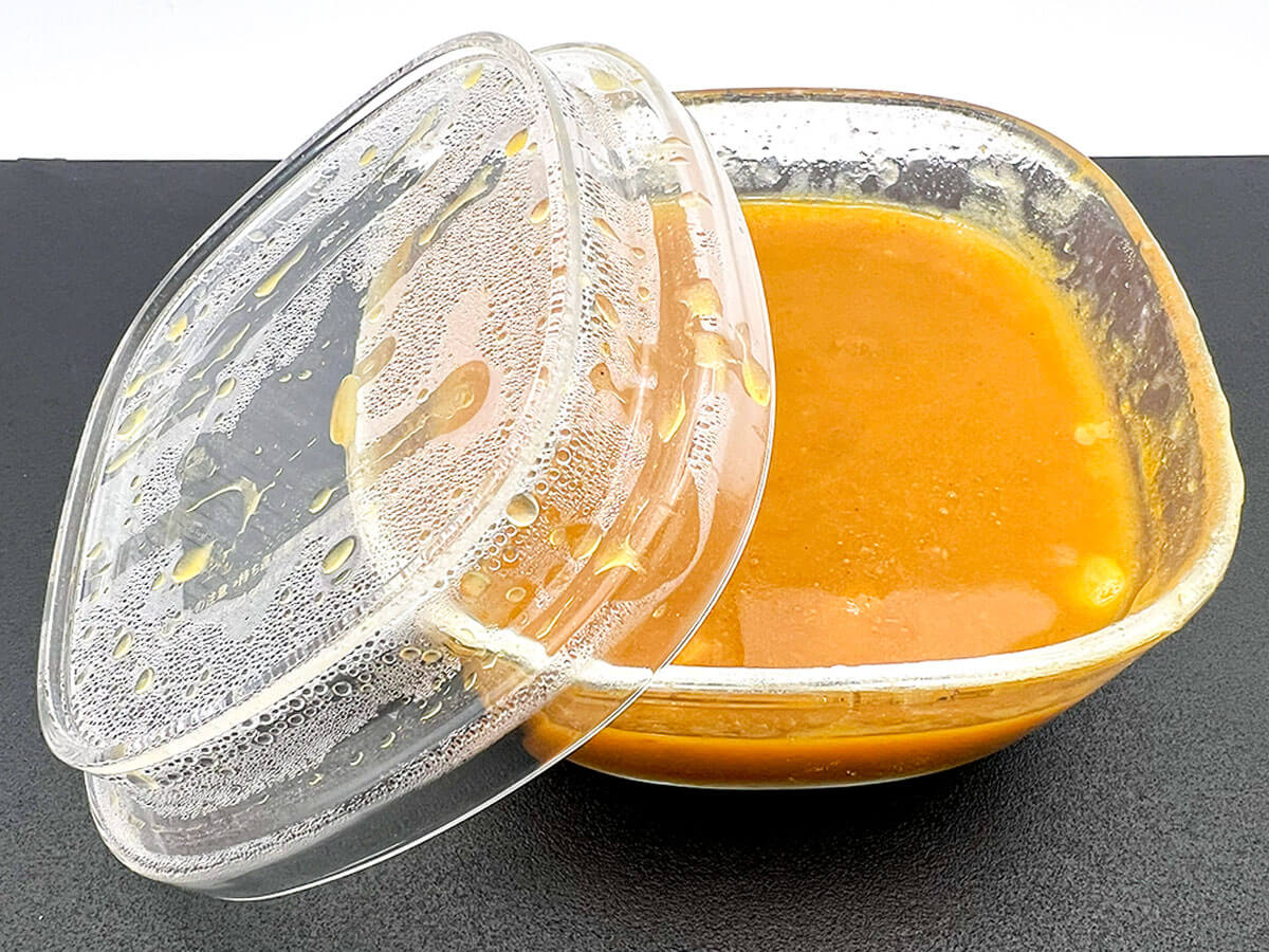 無印良品「蓋をしたままレンジで使える 耐熱ガラス容器 小鉢型」