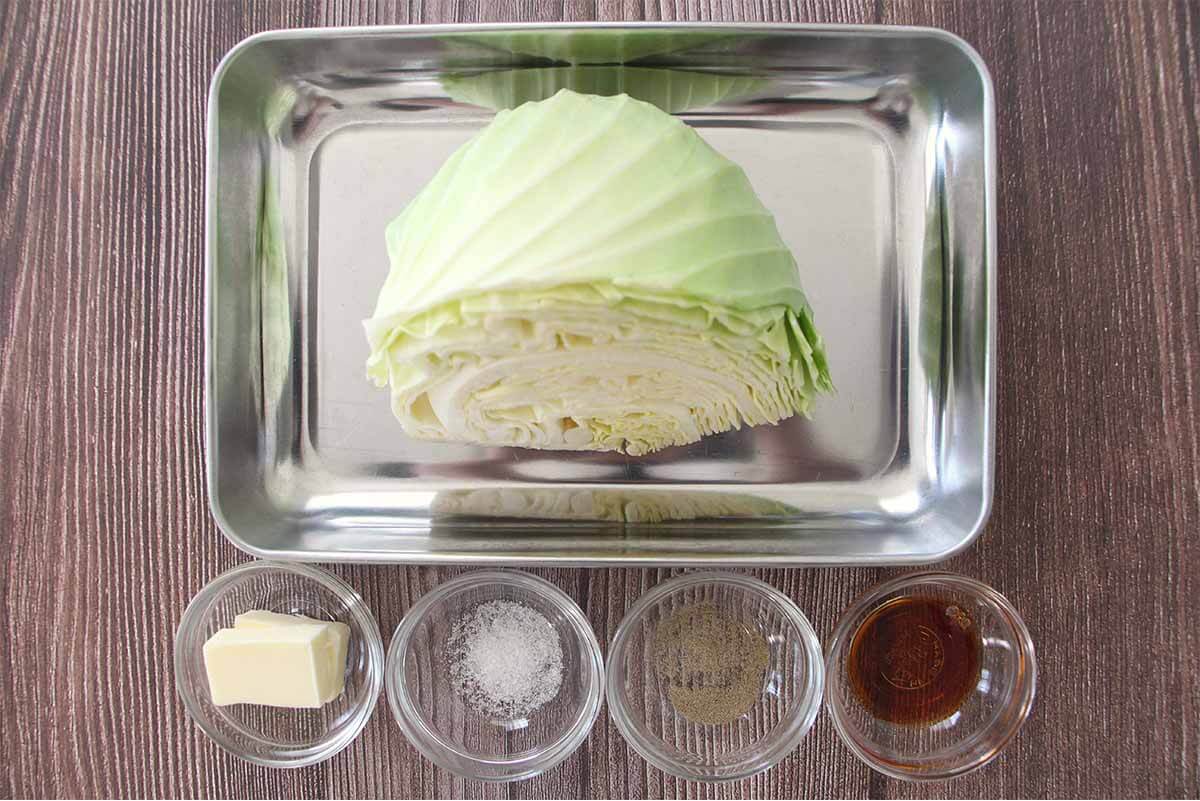 栗原はるみさん「キャベツのバター炒め」
