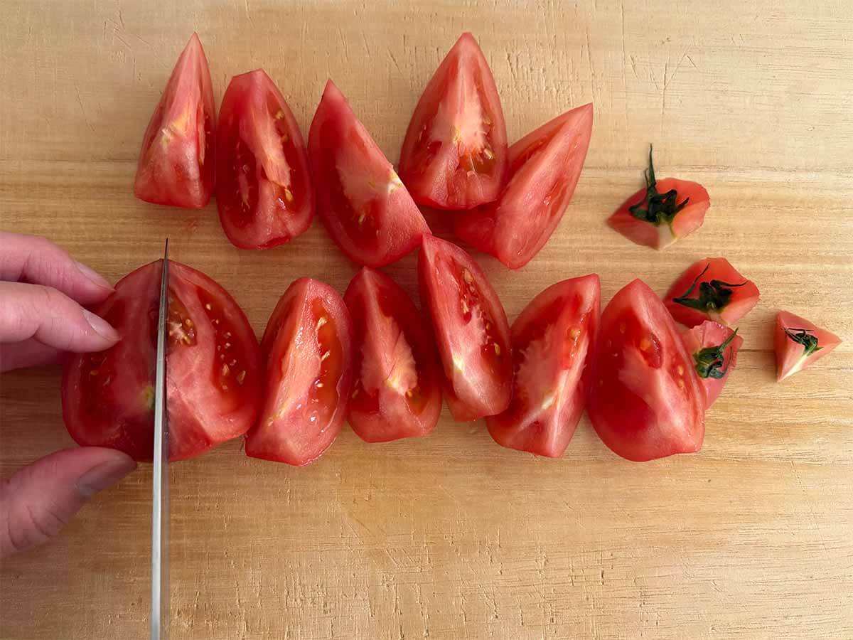 栗原はるみさん「トマトのプルコギ」