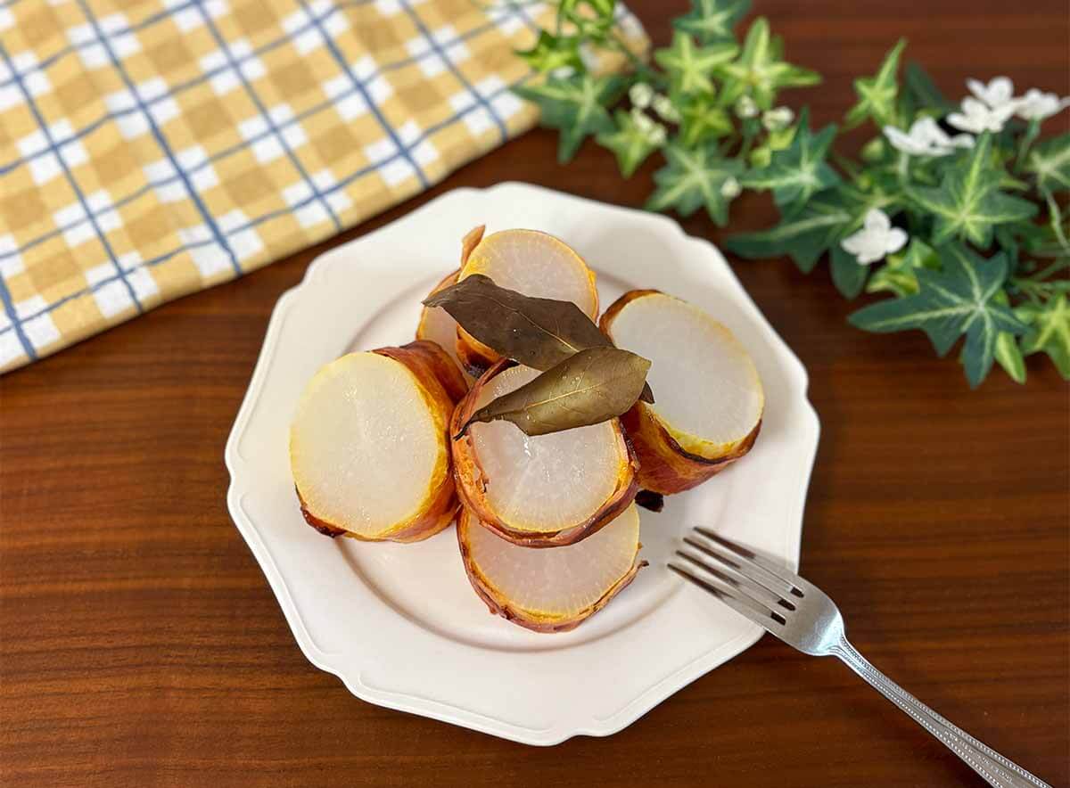 タサン志麻さん「大根のベーコン巻き」