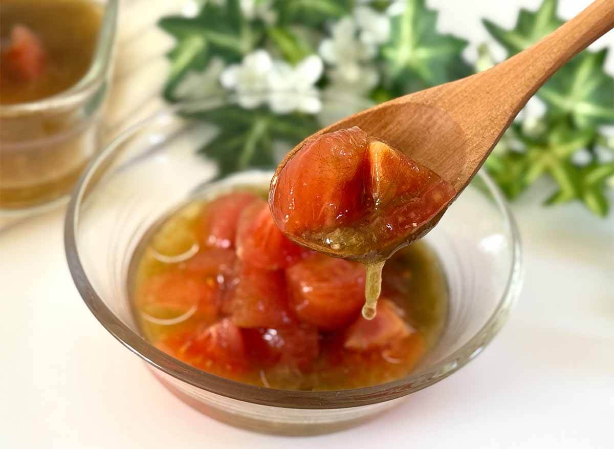 和田明日香さん「トマトのおひたし」