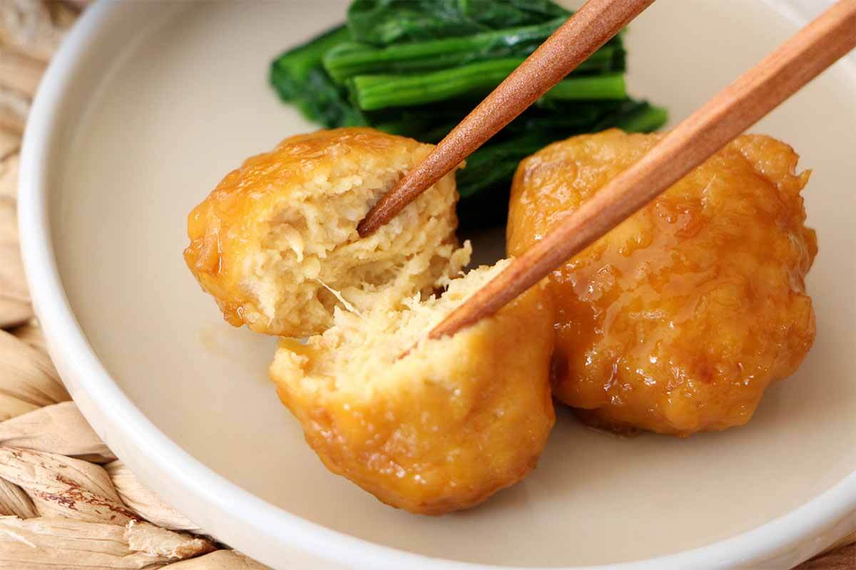 土井善晴さん「鶏だんごの照り煮」