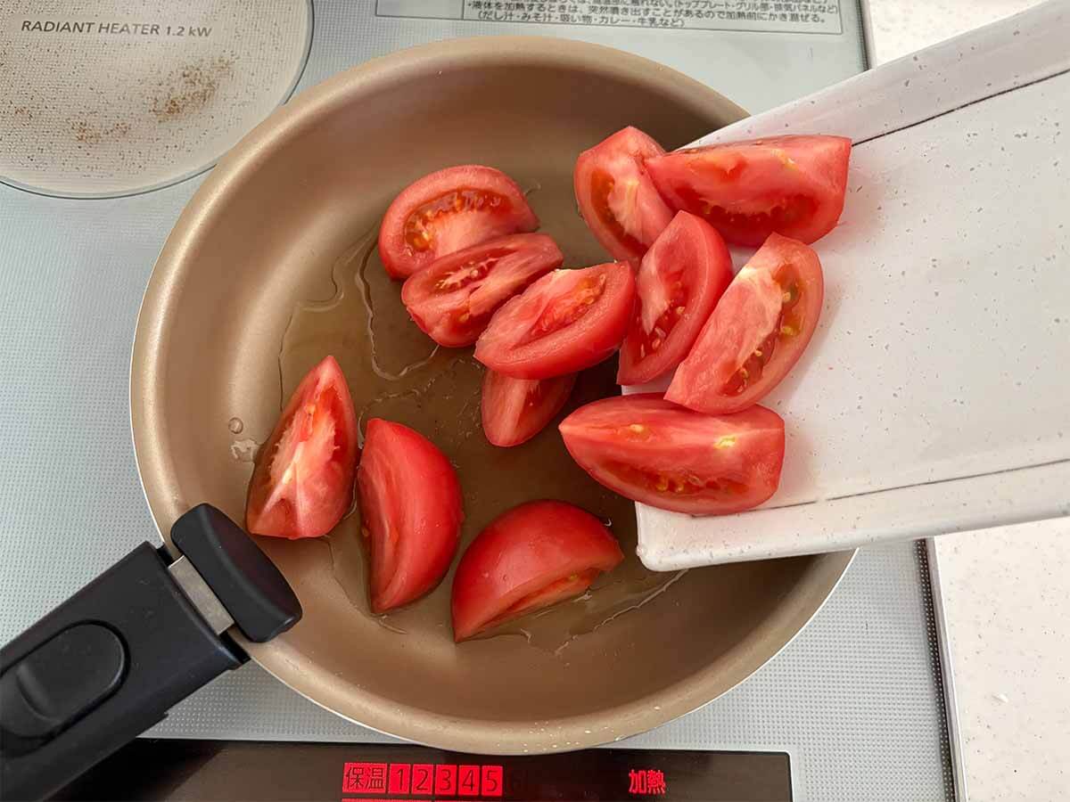 栗原はるみさん「トマトのプルコギ」