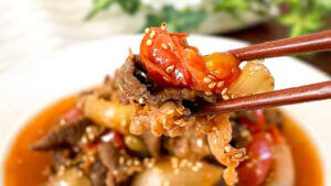 栗原はるみさん「トマトのプルコギ」牛肉との相性が絶妙、無限にいける感動レシピだった!