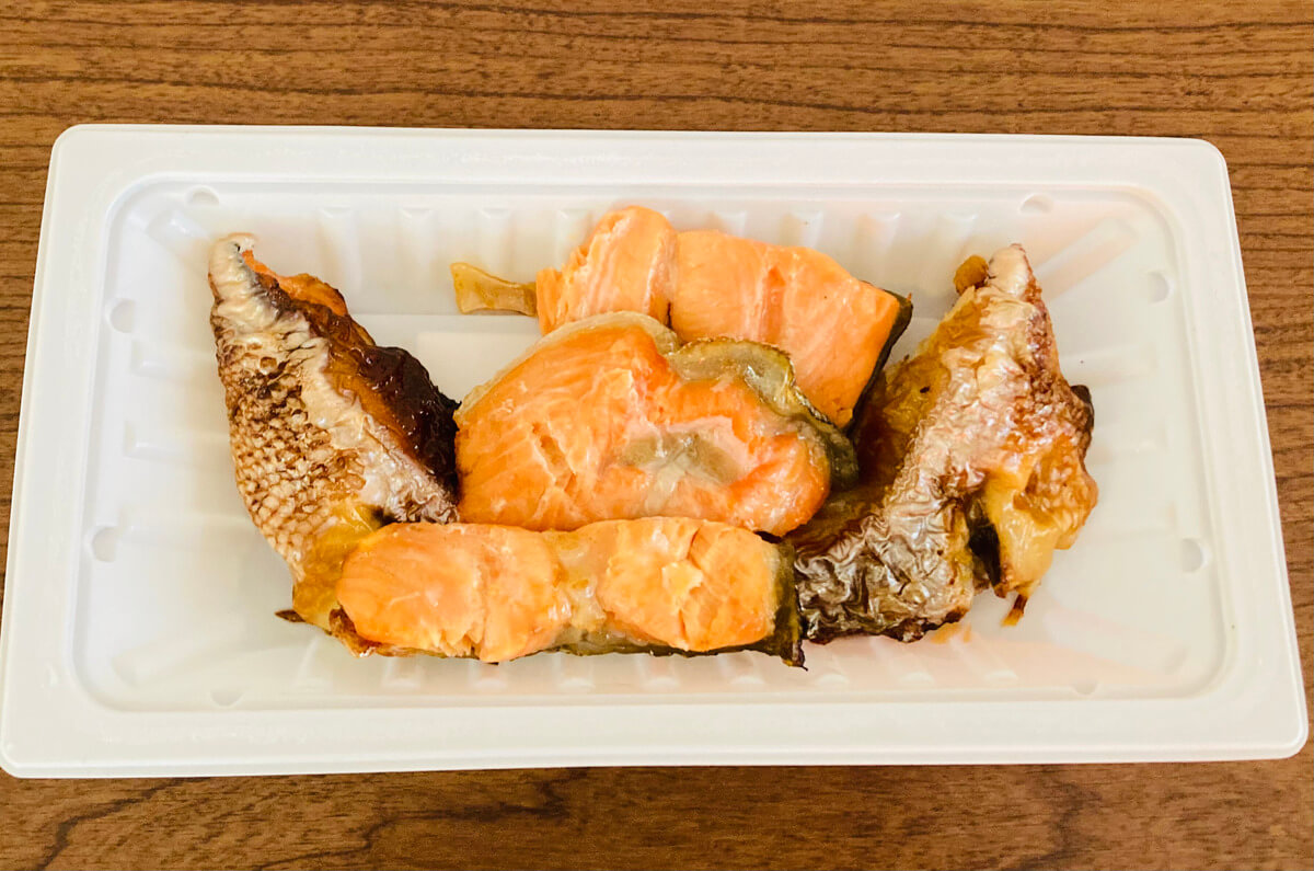 セブンイレブン「銀鮭の塩焼切落し」