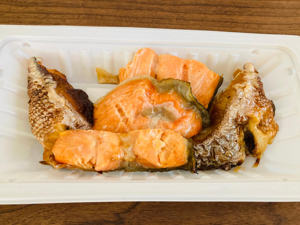 セブンイレブン「銀鮭の塩焼切落し」