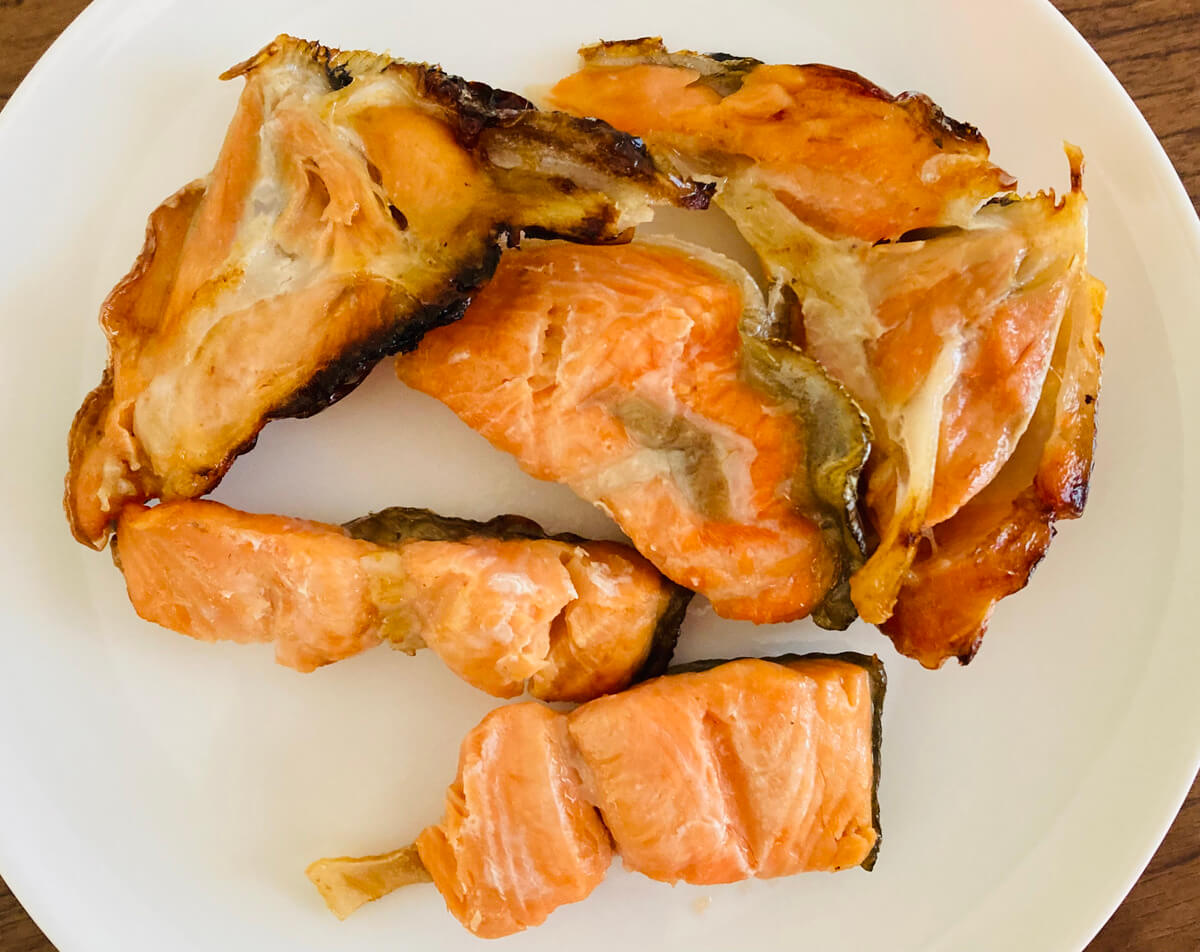 セブンイレブン「銀鮭の塩焼切落し」