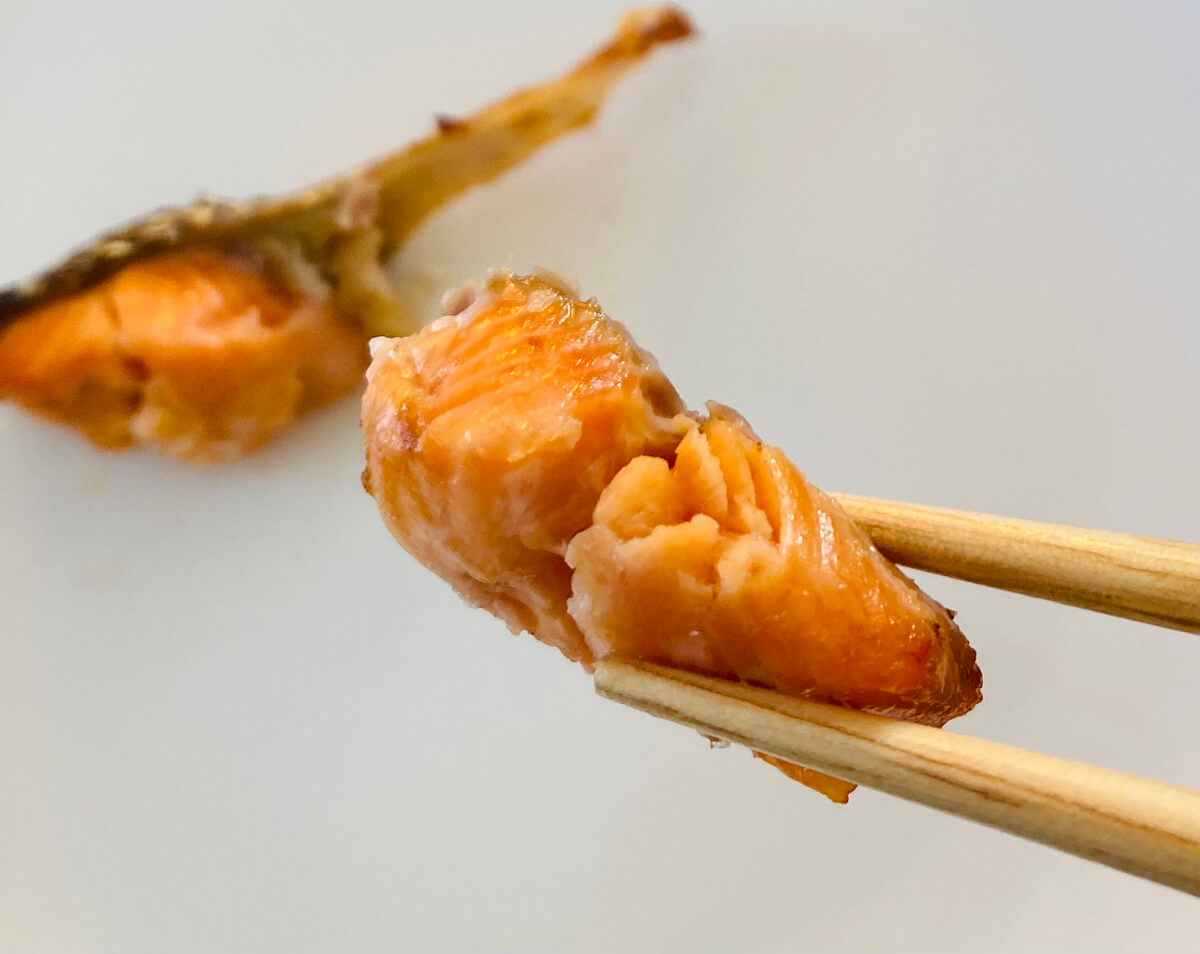 セブンイレブン「銀鮭の塩焼切落し」