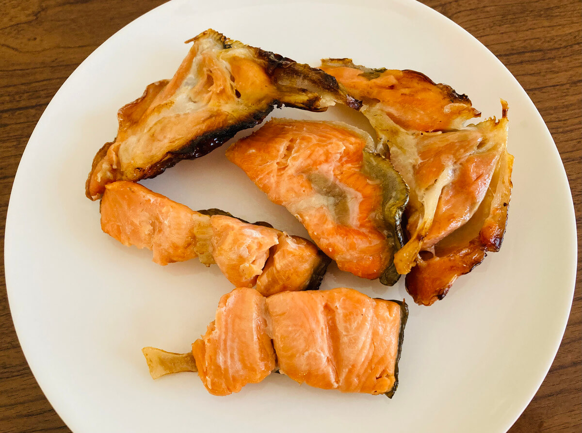 セブンイレブン「銀鮭の塩焼切落し」