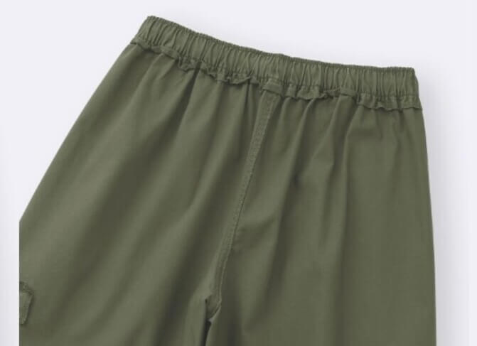 GU カーゴバレルアンクルパンツ