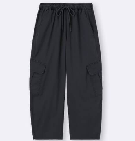 GU カーゴバレルアンクルパンツ