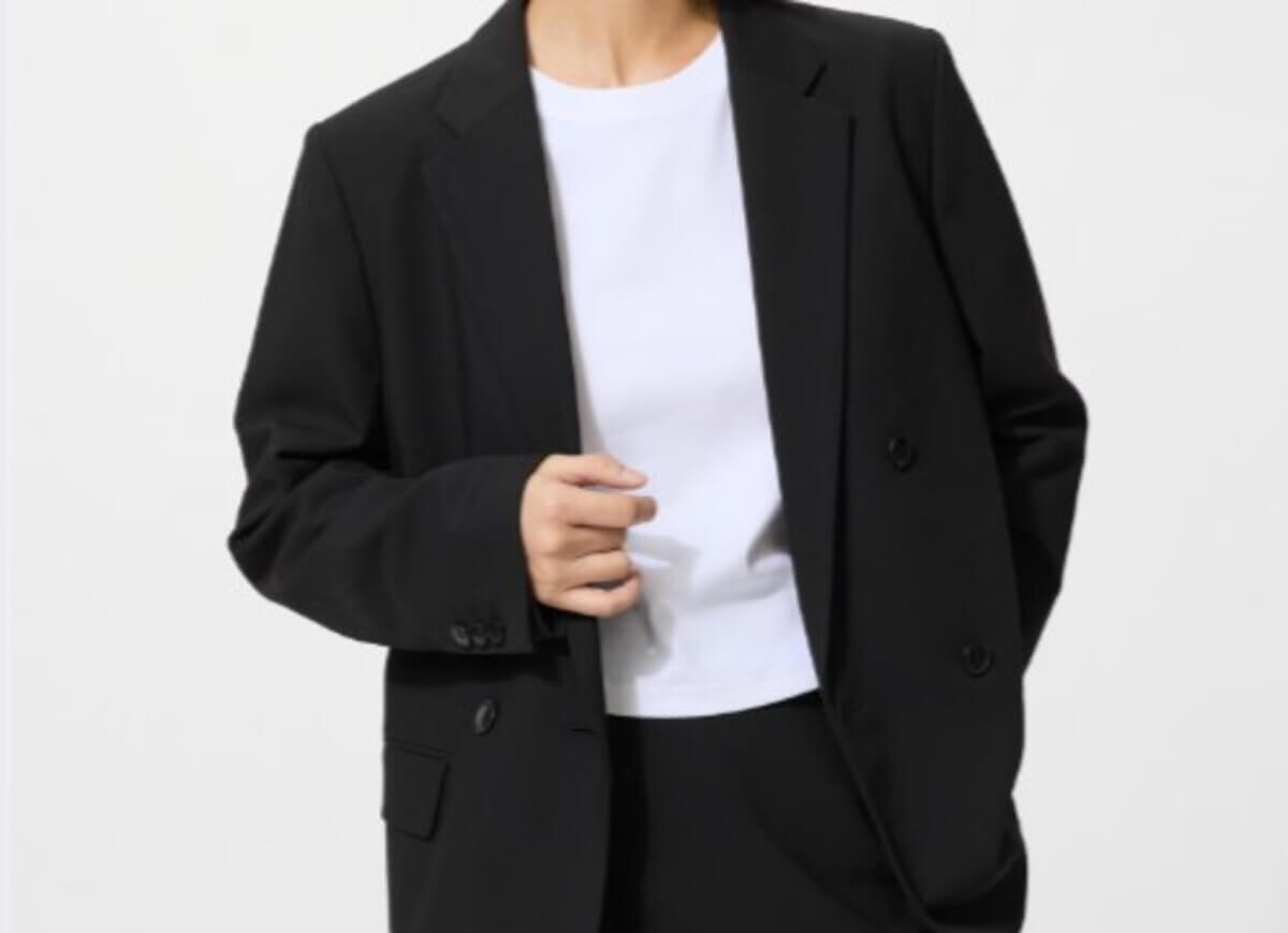 ユニクロ　ダブルジャケット