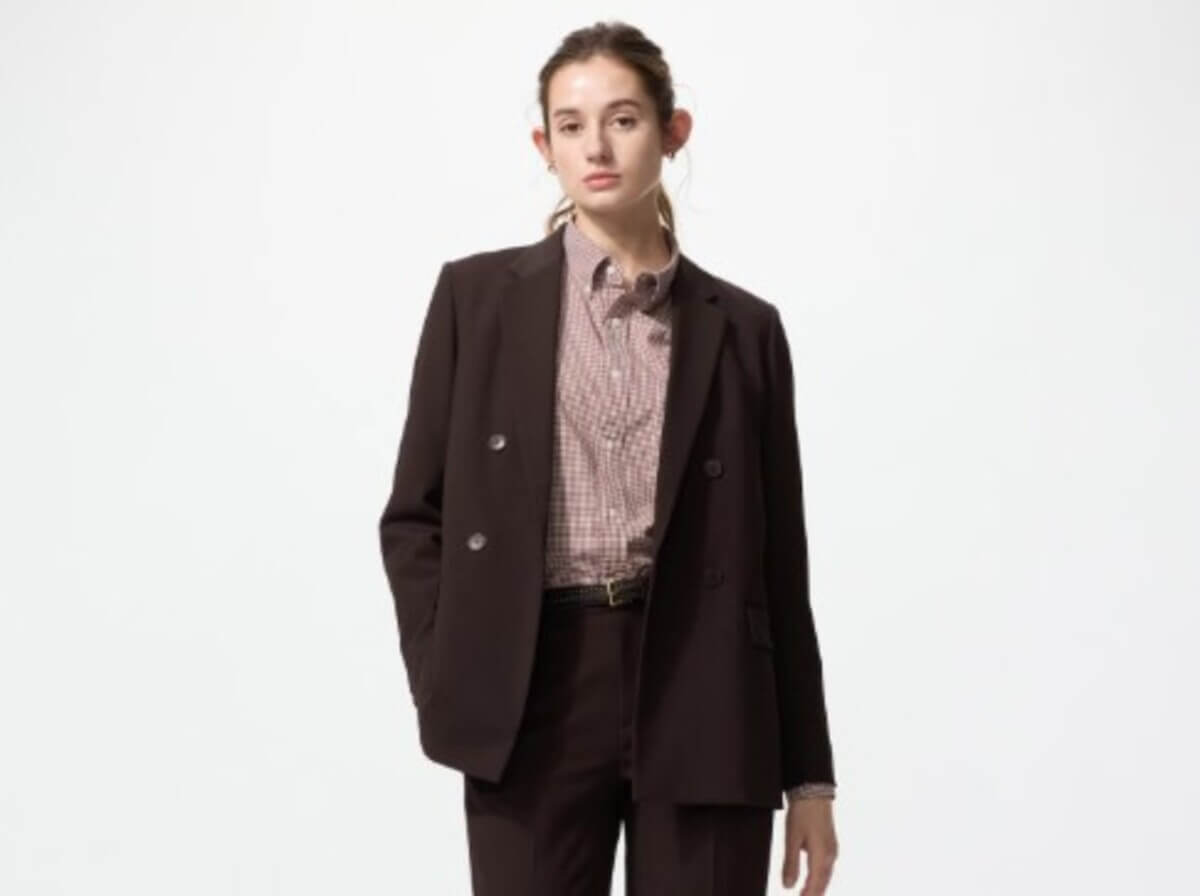 ユニクロ　ダブルジャケット