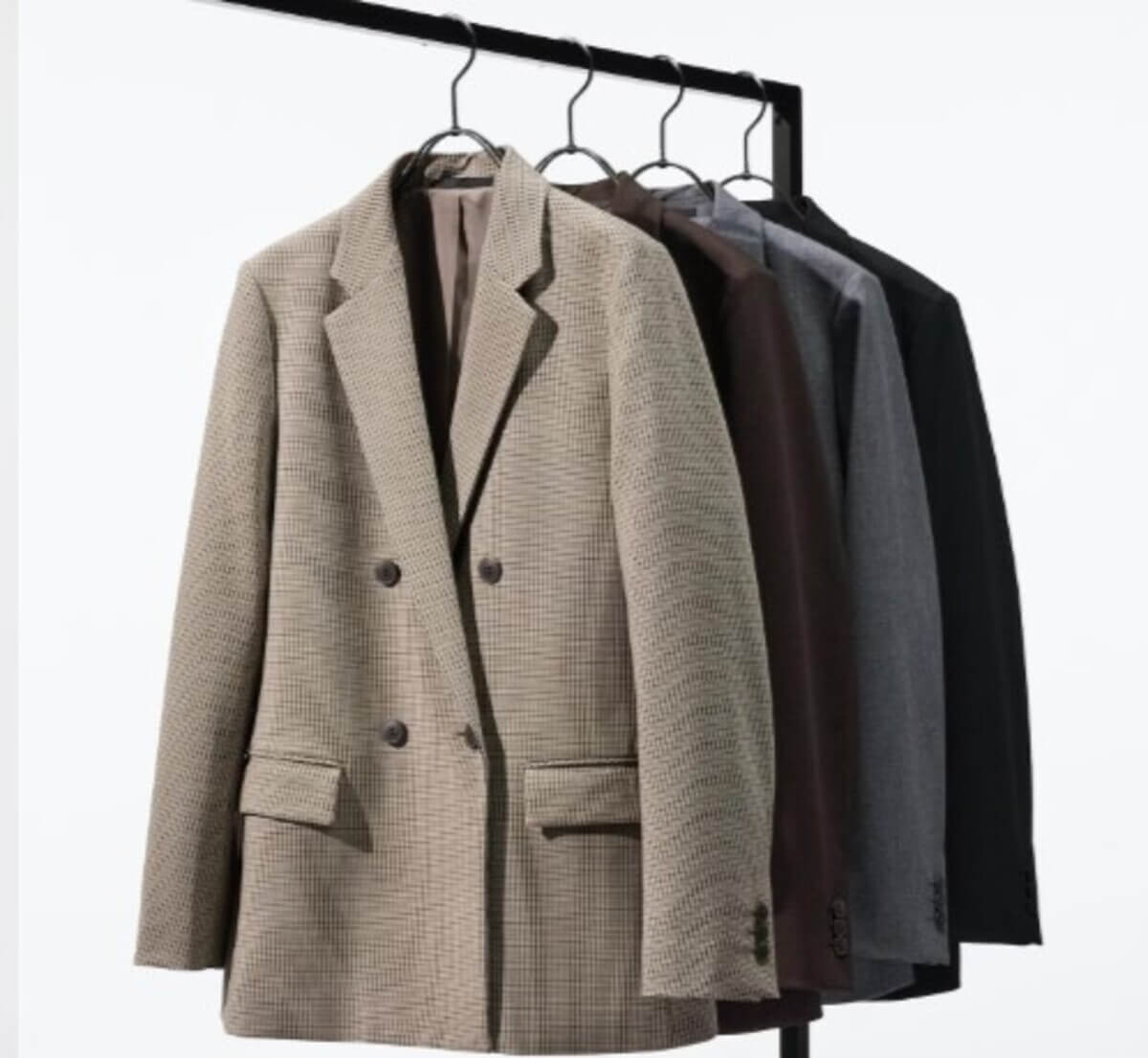 ユニクロ　ダブルジャケット