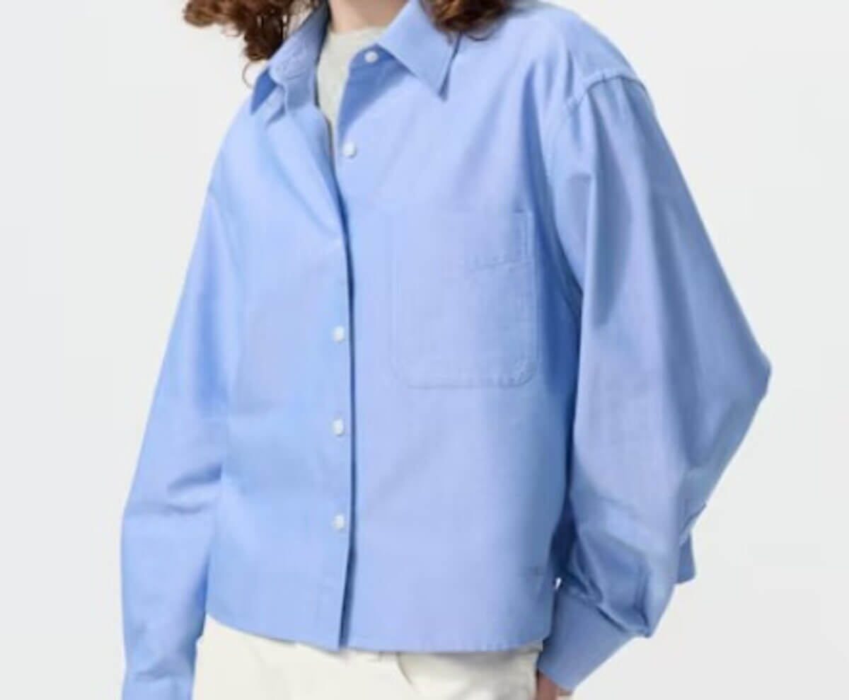 ユニクロ　オックスフォードシャツ