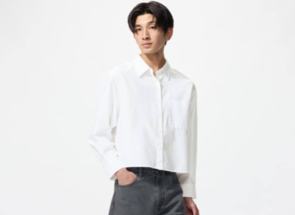 ユニクロ　オックスフォードシャツ