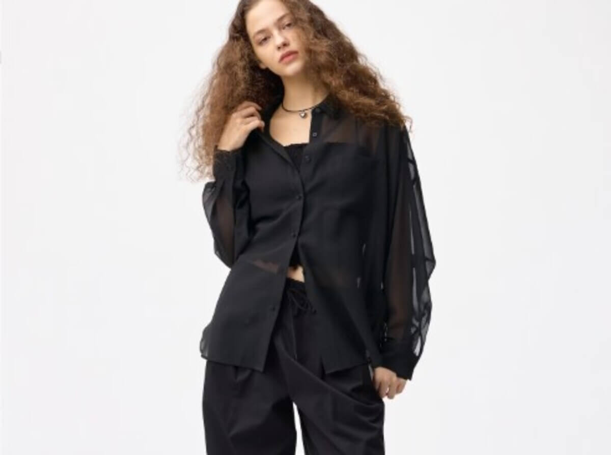 GU　シアードルマンスリーブシャツQ