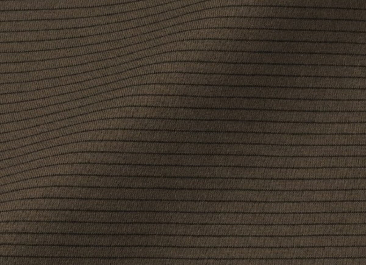 無印良品　紳士　天竺編みクルーネック長袖Ｔシャツ（ボーダー）