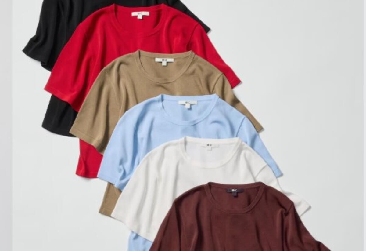 ユニクロ ボクシーニットT