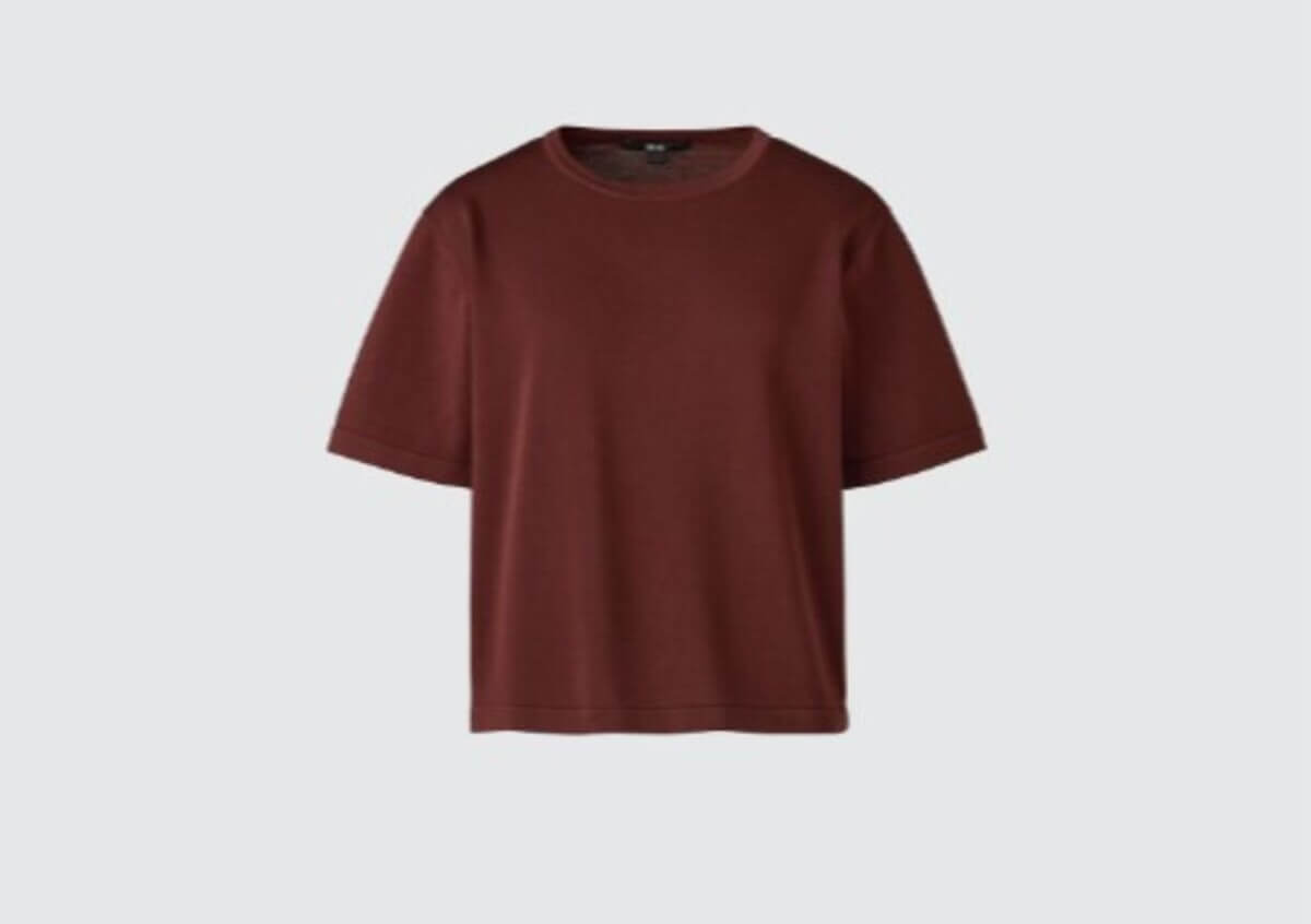 ユニクロ ボクシーニットT